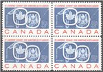 Canada Scott 387 MNH Block